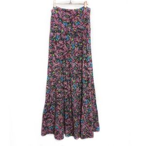 LuLaRoe • Feather Diamond & Lace Print Maxi
